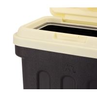 Maelson Box na granule pro 20 kg krmiva - černo-béžový - 54 x 31 x 58 cm