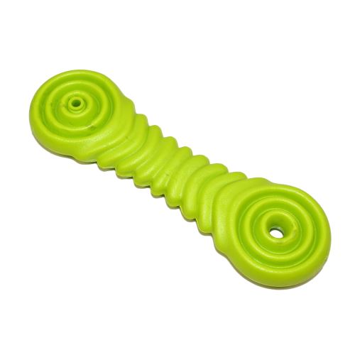 Gumová hračka pro psy Argi - typ 4 - zelená - 17 x 5  cm