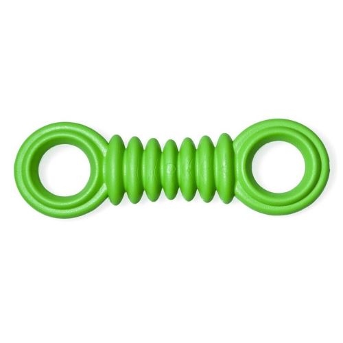 Gumová hračka pro psy Argi - typ 2 - zelená - 17 x 5 cm