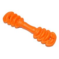 Gumová hračka pro psy Argi - typ 1 - oranžová - 17 x 5 cm