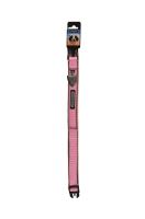 IMAC Nylonový nastavitelný obojek pro psa - růžový - obvod krku 56-68, tloušťka 3,8 cm