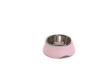 IMAC Miska pro psa a kočku - nerez + plast - růžová - 400 ml