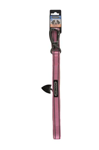 IMAC Nylonové vodítko pro psa - růžové - délka 150, šířka vodítka 2,5 cm
