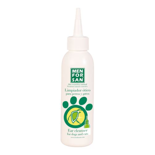 Menforsan Přírodní přípravek na čištění uší pro psy a kočky 125 ml